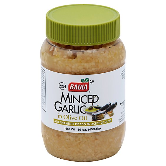 Badia Minced Garlic In Oil - 16 OZ