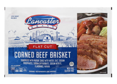 Lancaster Corned Beef Flats 3 Lb acmemarkets