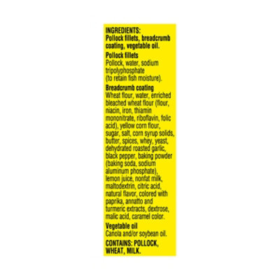 Gortons Artisan Breaded Lemon & Cracked Peppercorn Fish Fillets - 11 OZ - Image 4