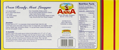 Anna Ovne Ready Lasagne - 13.2 OZ - Image 2