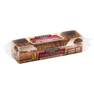 sesmark sesame rice thins