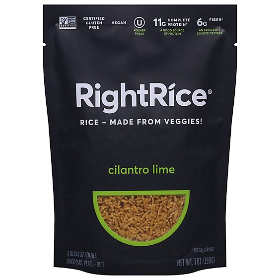 RightRice Rice Cilantro Lime - 7 Oz