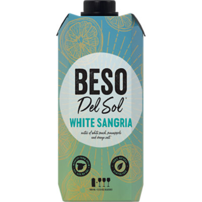 Beso Del Sol White Sangria White Wine - 500 Ml - Star Market