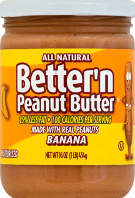 Better N Pnt Btr Btr Pnt Banana Crmy - 16 OZ - Image 2