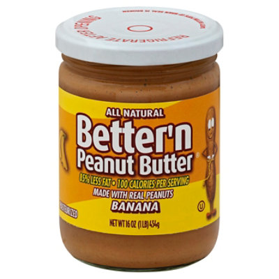 Better N Pnt Btr Btr Pnt Banana Crmy - 16 OZ - Image 1