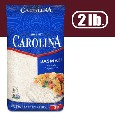 Carolina Basmati Rice In Bag - 2 Lb - Image 2