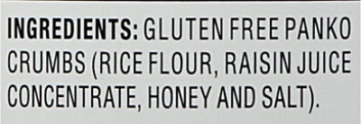 4C Foods Gluten Free Panko Plain Crumbs Can - 6 OZ - Image 5