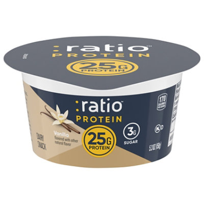Ratio Protein Yogurt Vanilla - 5.3 OZ - Image 1