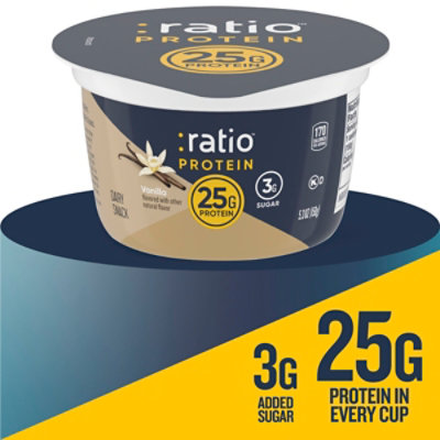 Ratio Protein Yogurt Vanilla - 5.3 OZ - Image 2
