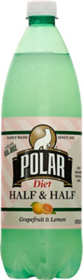 Polar Soda Diet Hf/hf Grapefruit  Lemon - 33.8 FZ - Image 2