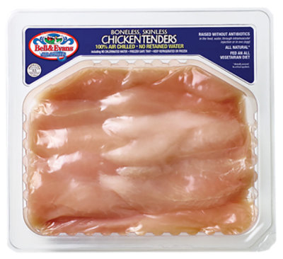 Bell & Evans Chicken Breast Tender Boneless Skinless - 1 Lb - Image 1