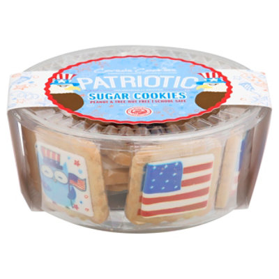 The Decorated Cookie Patriotic Sugar Cookie Tubs 8 OZ Vons