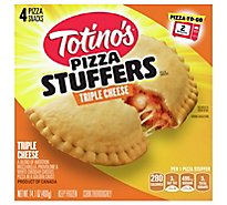 Totino's Triple Cheese Pizza Stuffers 4 Count - 14.1 OZ