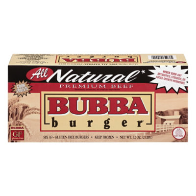 Bubba Natural Beef Burgers - 32 OZ - Image 3