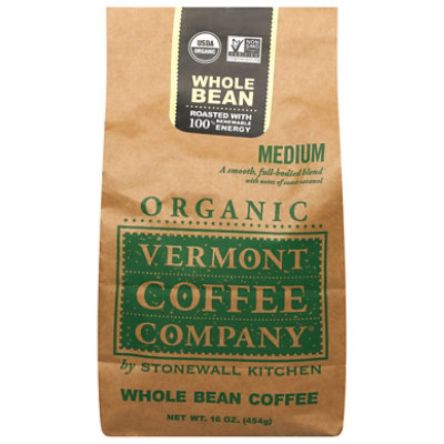 Vermont Coffee Co Coffee Medium Whole Bean - 16 OZ - Image 1