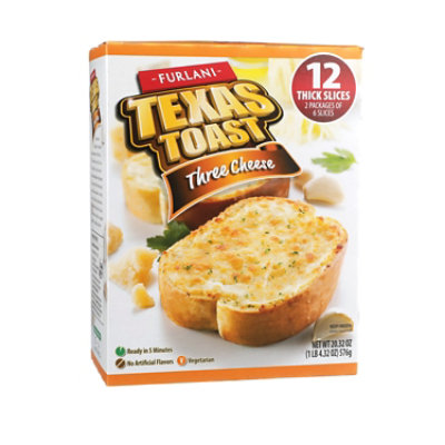 Furlani 3 Cheese Texas Garlic Toast - 20.3 OZ - shaws