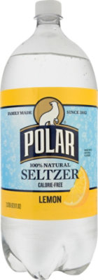 Polar Seltzer Lemon - 2 LT - Image 2