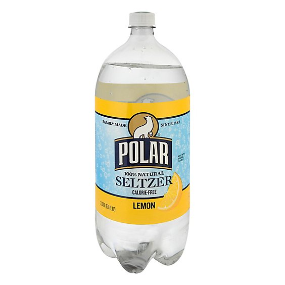 Polar Seltzer Lemon - 2 LT