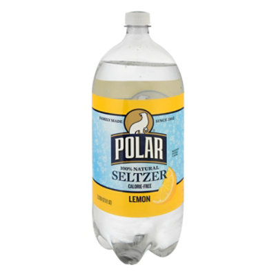 Polar Seltzer Lemon - 2 LT - Image 1