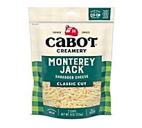 Cabot Creamery Monterey Jack Cheese Shreds Cheese - 8 OZ