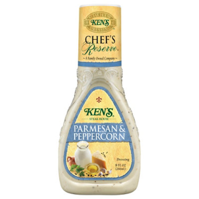 Kens Light Options Parmesan Peppercorn Salad Dressing Light 9 Oz - 8 FZ - Image 2