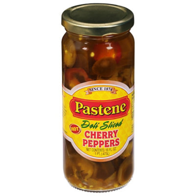 Pastene Pepper Hot Cherry Slcd - 16 OZ - Image 3