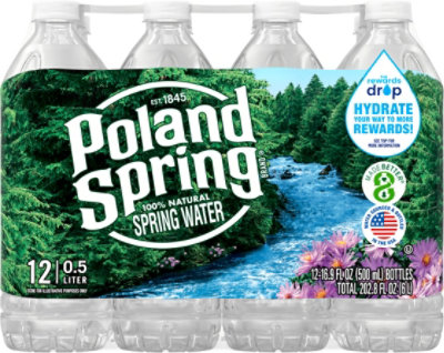Poland Spring Natural Spring Water - 12-16.9 FZ - Image 6