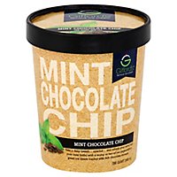 Giffords Mint With Chocolate Chips Ice Cream - QT - Image 1