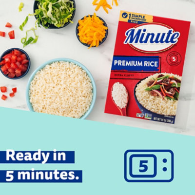 Minute Rice Premium Extra Fluffy - 14 Oz - Image 3