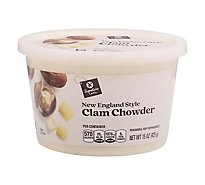 Signature Cafe New England Style Clam Chowder Soup - 15 OZ