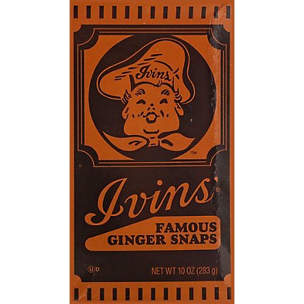 Ivins Ginger Snaps - 10 OZ - Image 6