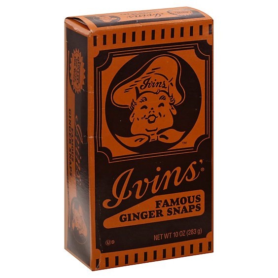 Ivins Ginger Snaps - 10 OZ