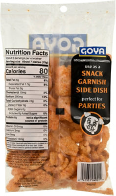 Goya Barbecue Chicharrones - 3 OZ - Image 5