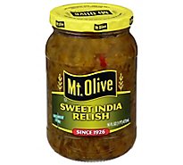 Mt Olive India Sweet Relish - 16 FZ