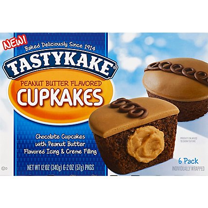 Tasykake Cupcake Butter Peanut - 12 OZ - Image 2