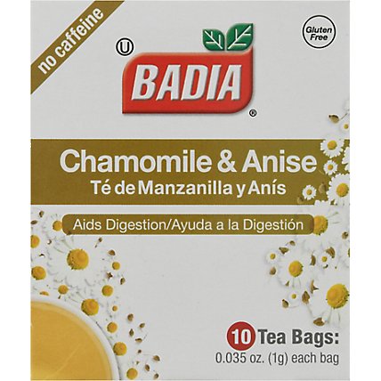 Badia Chamomile & Anise Tea Bags - 10 CT - Image 5