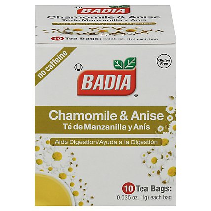 Badia Chamomile & Anise Tea Bags - 10 CT - Image 2