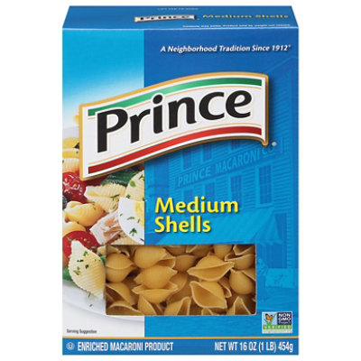 Prince Pasta Shells Medium - 16 Oz - Image 3