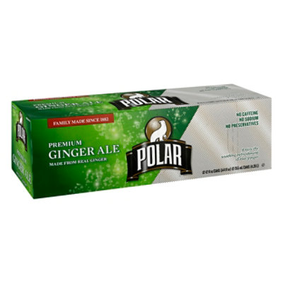 Polar Soda Ginger Ale - 12-12 FZ - Image 1