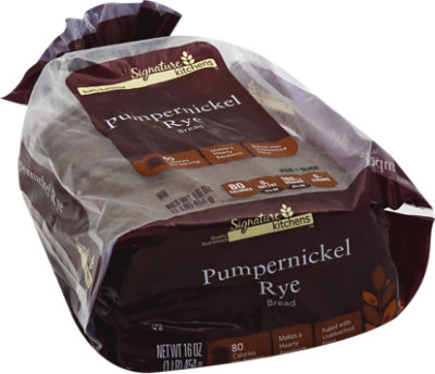 Bread Pumpernickel Rye Sliced - EA - Image 1