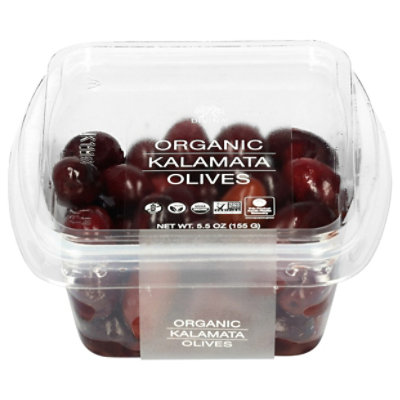 Divina Organic Kalamata Olives - 4.6 OZ - Image 1