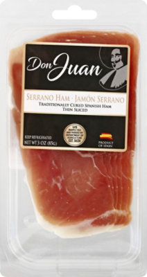 Don Juan Jamon Sliced Serrano - 3 OZ - Image 2