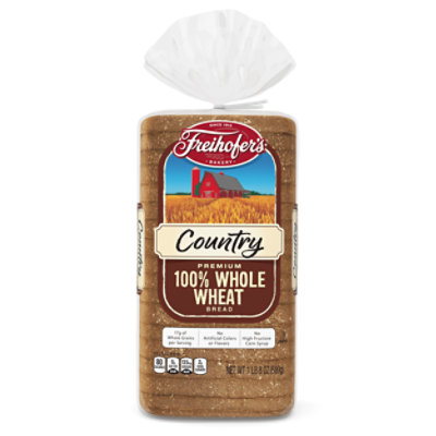 Freihofer's 100% Whole Wheat Bread - 24 Oz - Image 1