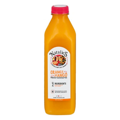 Natalies Orchid Island Juice Company Orange Mango Juice - 32 Oz. - Image 3