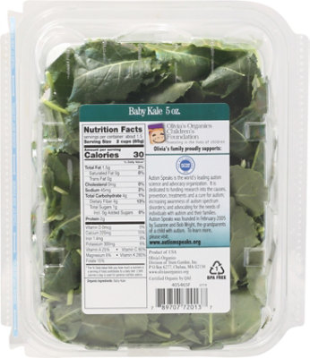 Olivia Organic Baby Kale - 5 OZ - Image 6