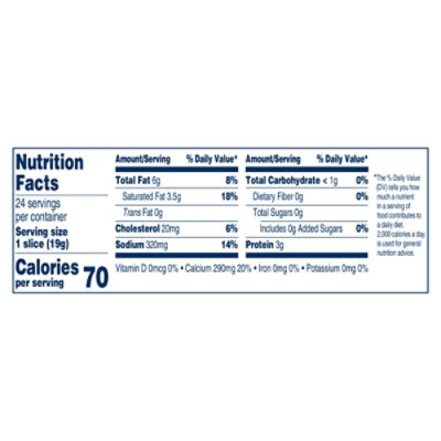 Kraft Deli Deluxe White American Cheese - 24 - 16 Oz - Image 5