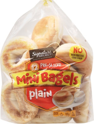 Signature SELECT Bagels Mini - 17 OZ - Image 1