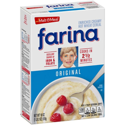 Malt O Meal Original Farina Mills Farina - 18 OZ - Image 3