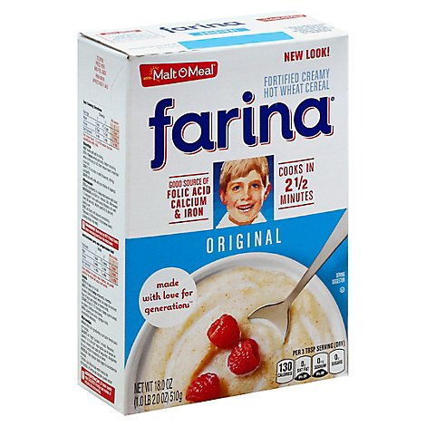 Malt O Meal Original Farina Mills Farina - 18 OZ