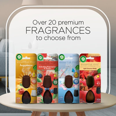 Air Wick Essential Mist Apple Cinnamon Essential Oils Diffuser Air Freshener - 1 Count - Image 7